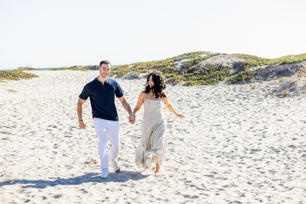 Coronado Beach Proposal Photographer | Antonio & Diana’s Surprise Engagement proposal on the beach 8